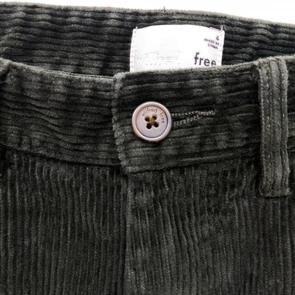 Aritiza Wilfred - Maddie corduroy straight leg pants - Picture 4 of 12